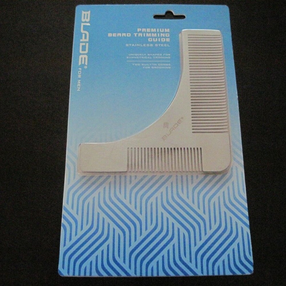 Blade for Men  Premium Beard and Trimming Guide Stainless Steel